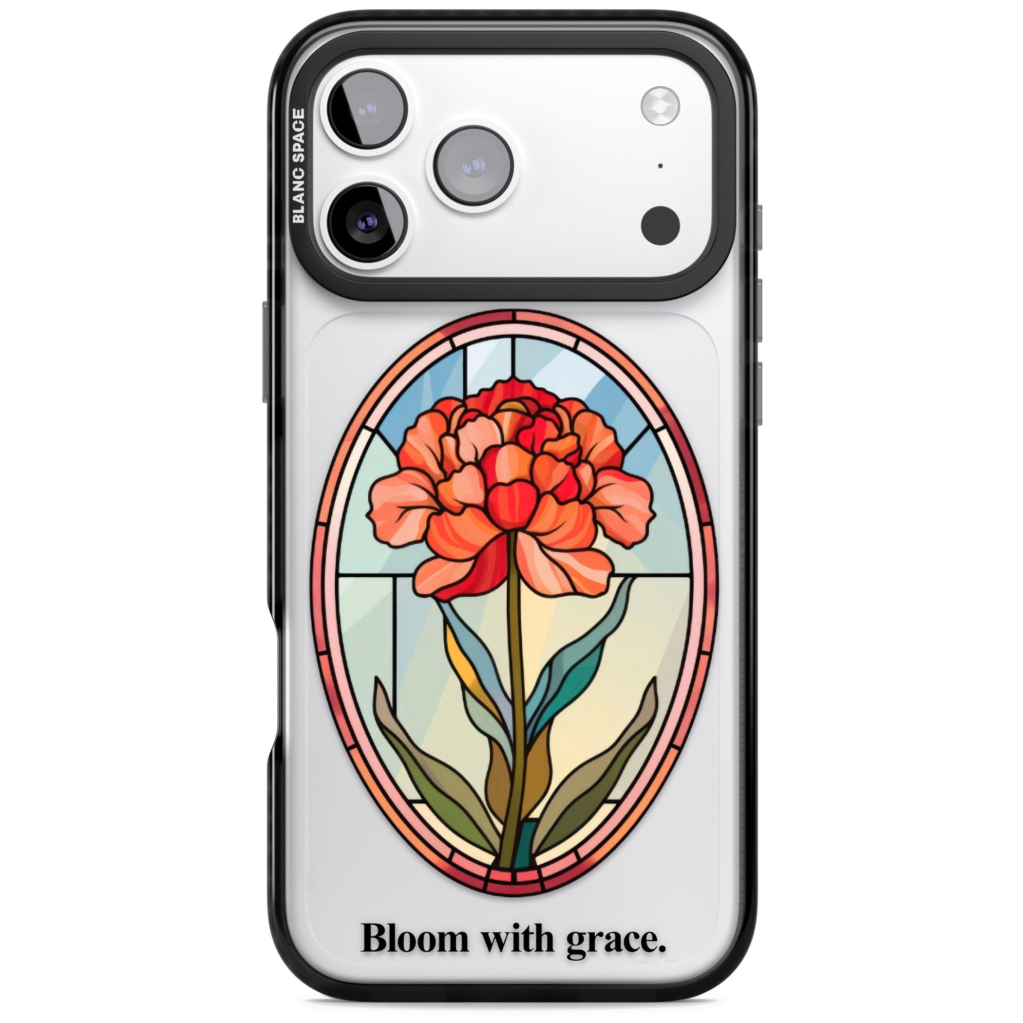 Bloom With Grace iPhone 17 Pro Max Impact Pro Black Phone Case