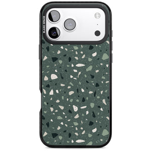 Green & Cream Terrazzo Pattern