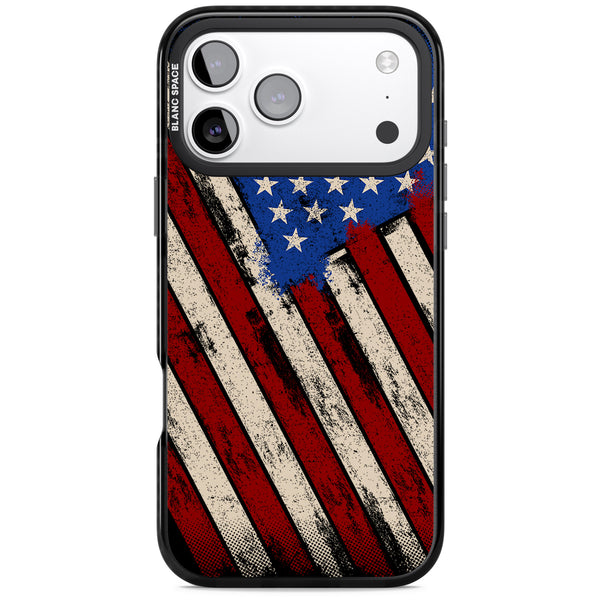 Distressed Us Flag
