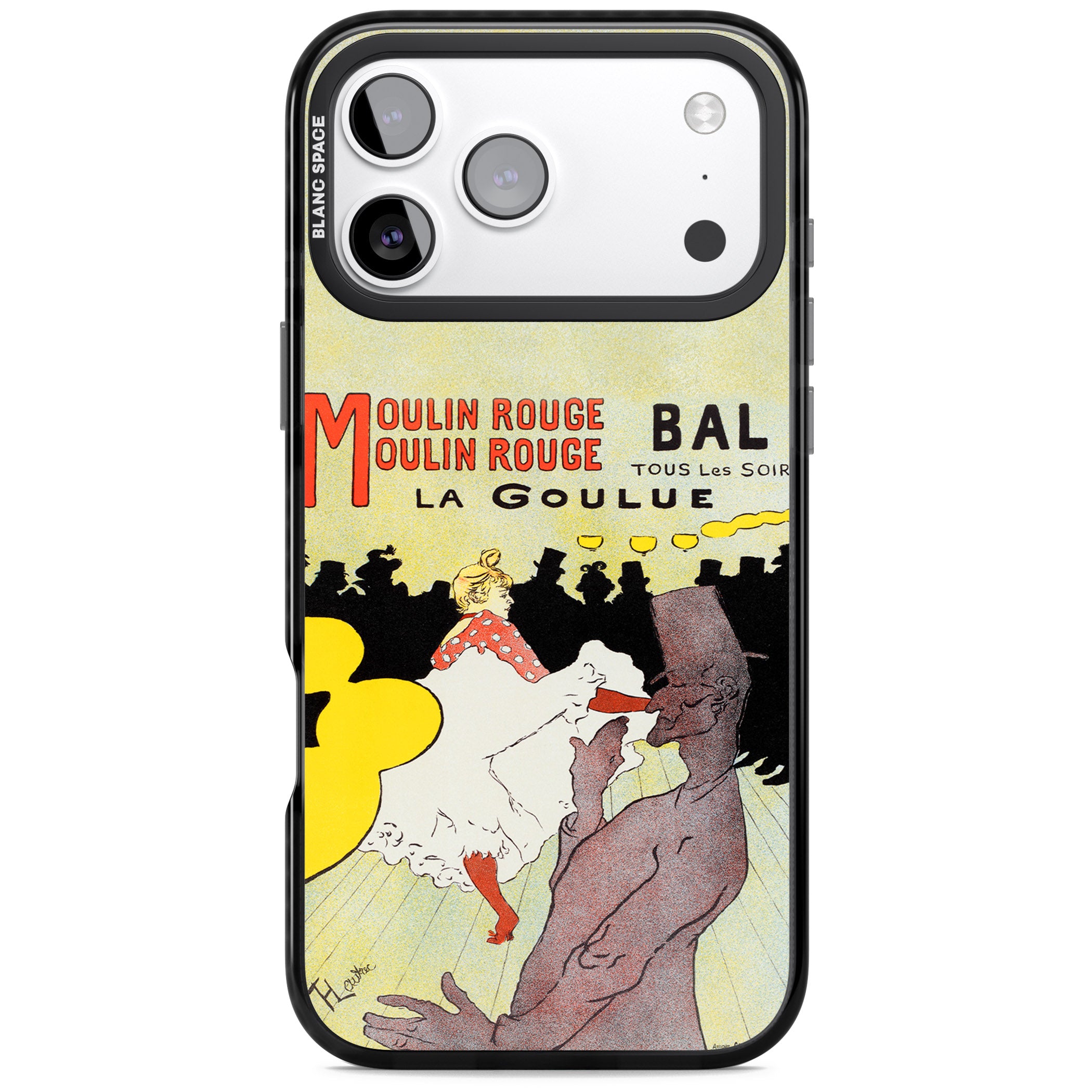 Moulin Rouge Poster iPhone 17 Pro Impact Pro Black Phone Case