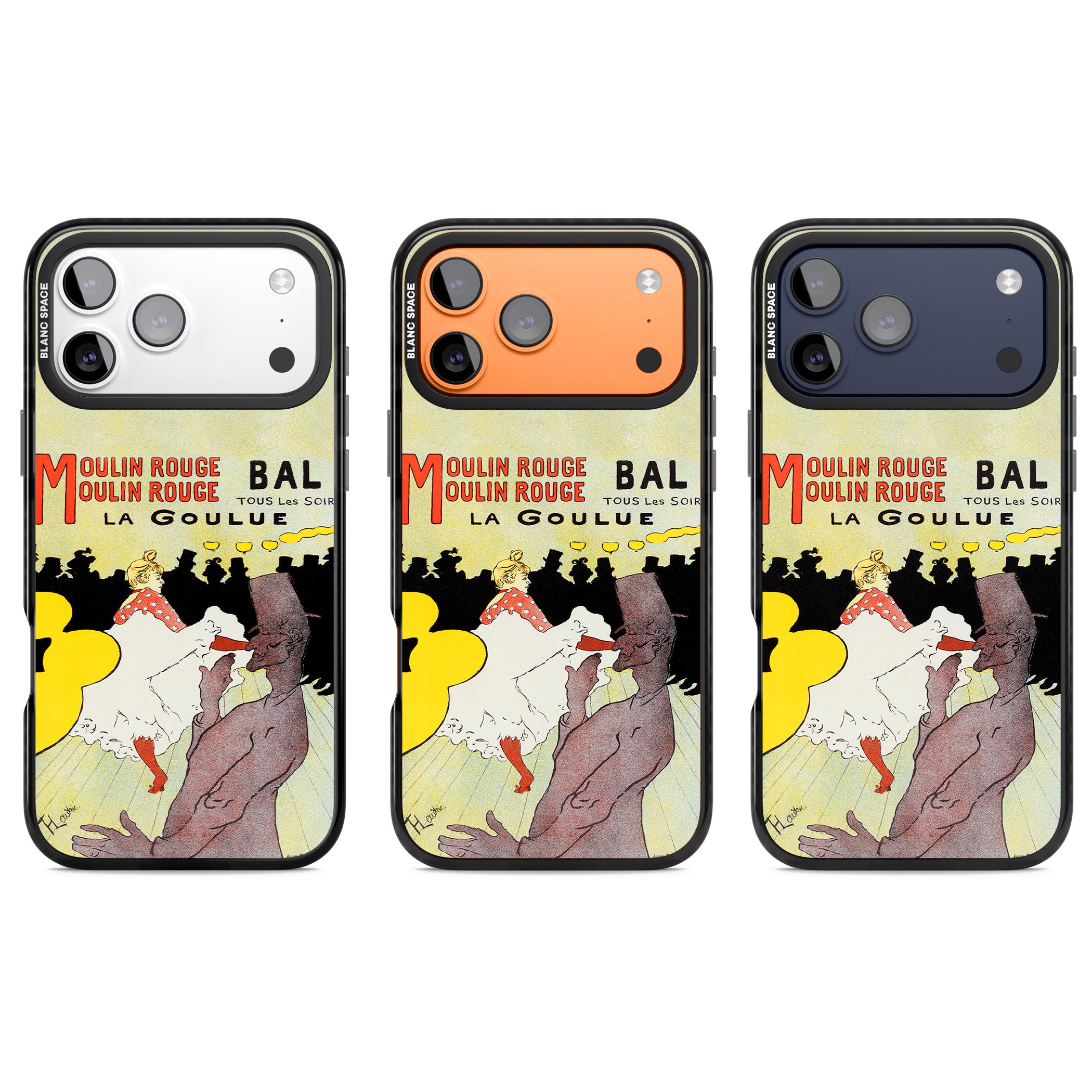 Moulin Rouge Poster iPhone 17 Pro Impact Pro Black Phone Case APT Impact Protection