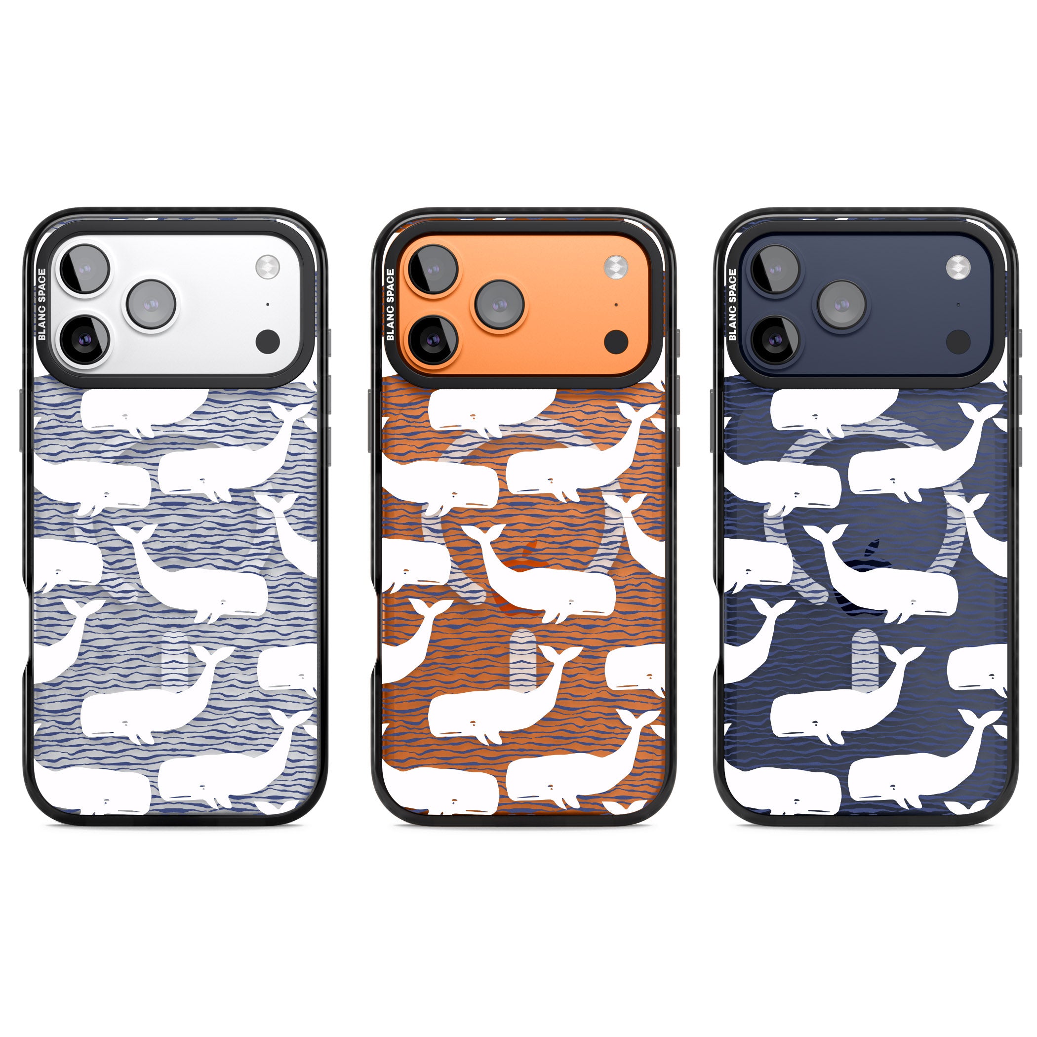 Whale Wave iPhone 17 Pro Impact Pro Black Phone Case APT Impact Protection