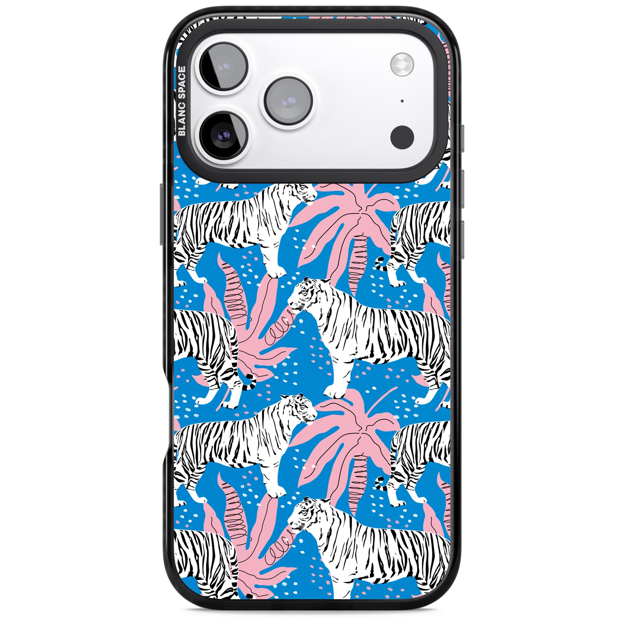 Bengal Blues iPhone 17 Pro Impact Black Phone Case