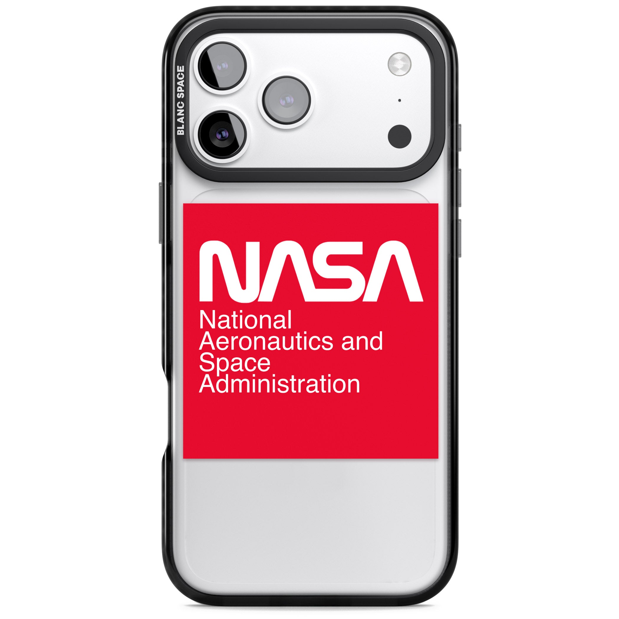 Nasa The Worm Box iPhone 17 Pro Impact Black Phone Case