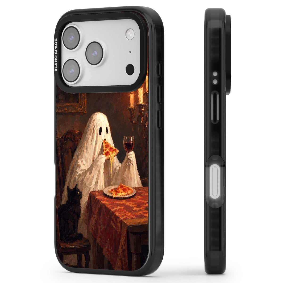 Lonely Night In art iPhone case | Clear Impact case for iPhone 17 Pro, iPhone 17 Pro Max