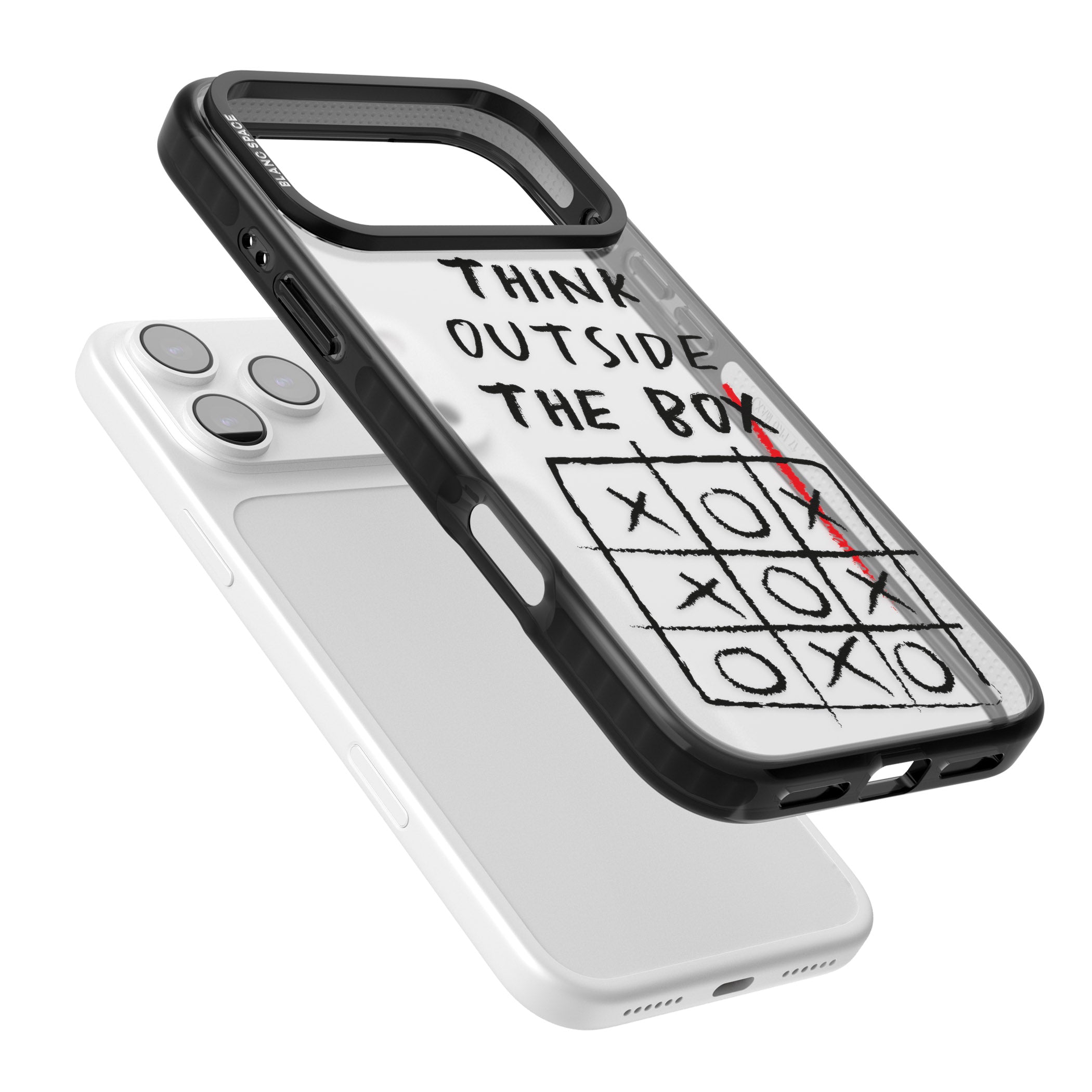 Think Outside The Box iPhone 17 Pro Impact Black Phone Case Colours