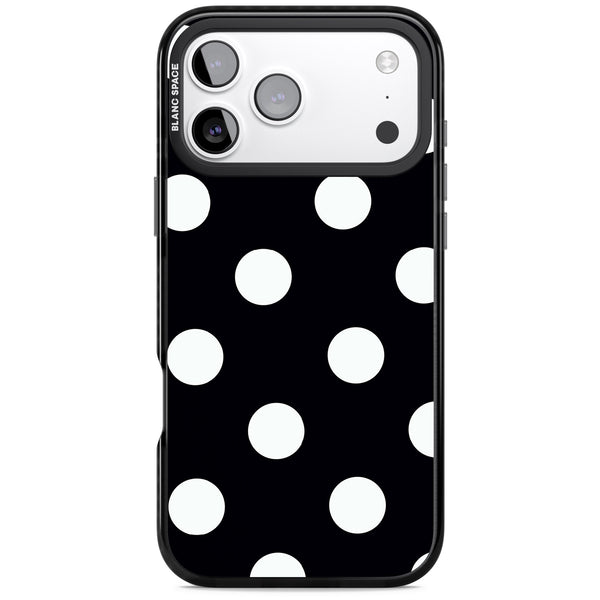Chic Black Polka Dot
