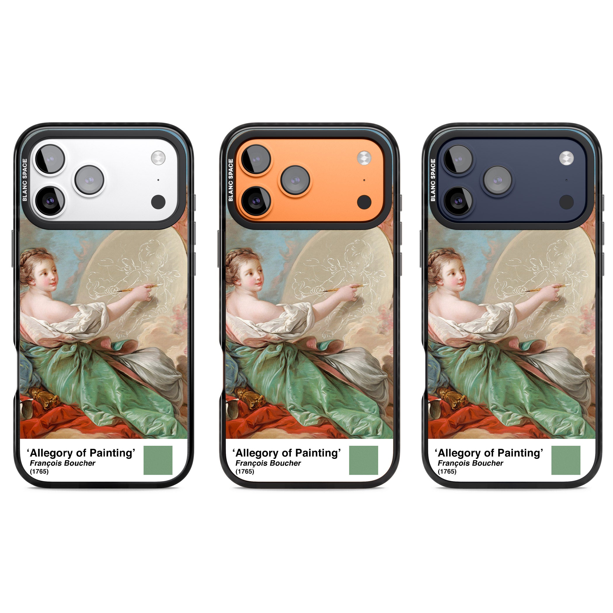 Allegory Of Painting iPhone 17 Pro Impact Black Phone Case APT Impact Protection