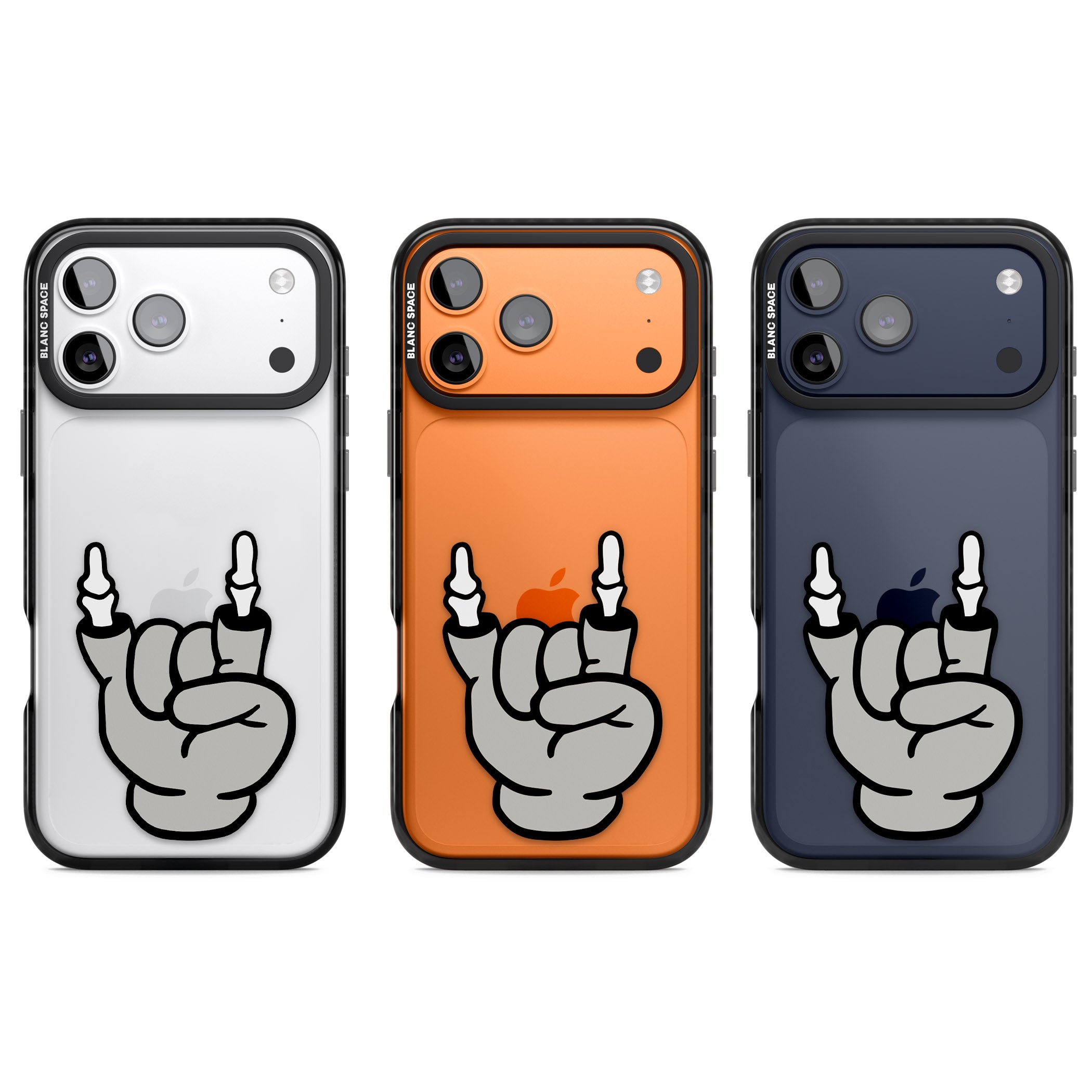 Rock 'Til You Drop iPhone 17 Pro Impact Black Phone Case APT Impact Protection