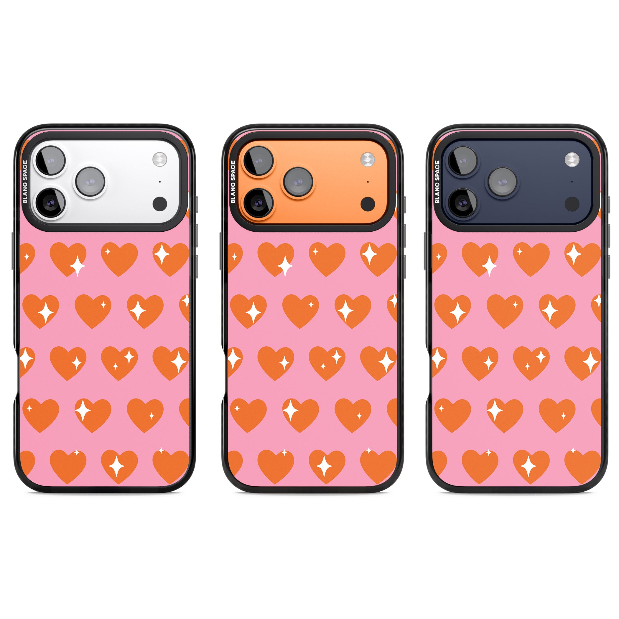 Sweet Hearts (Sunset) iPhone 17 Pro Impact Black Phone Case APT Impact Protection