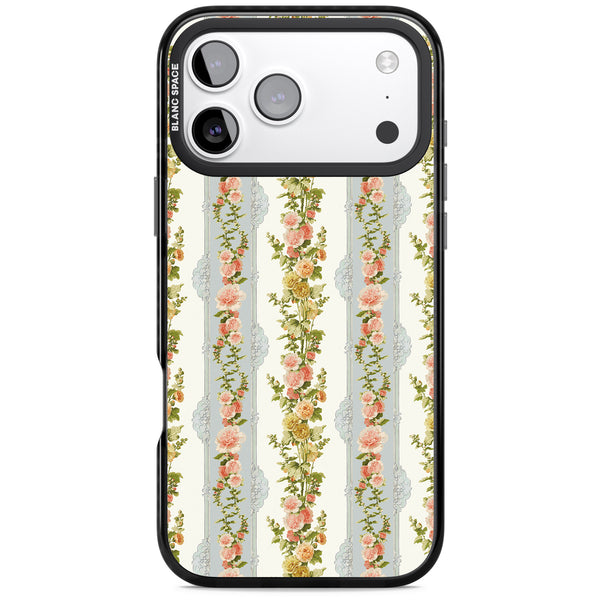 Vintage Floral Stripes