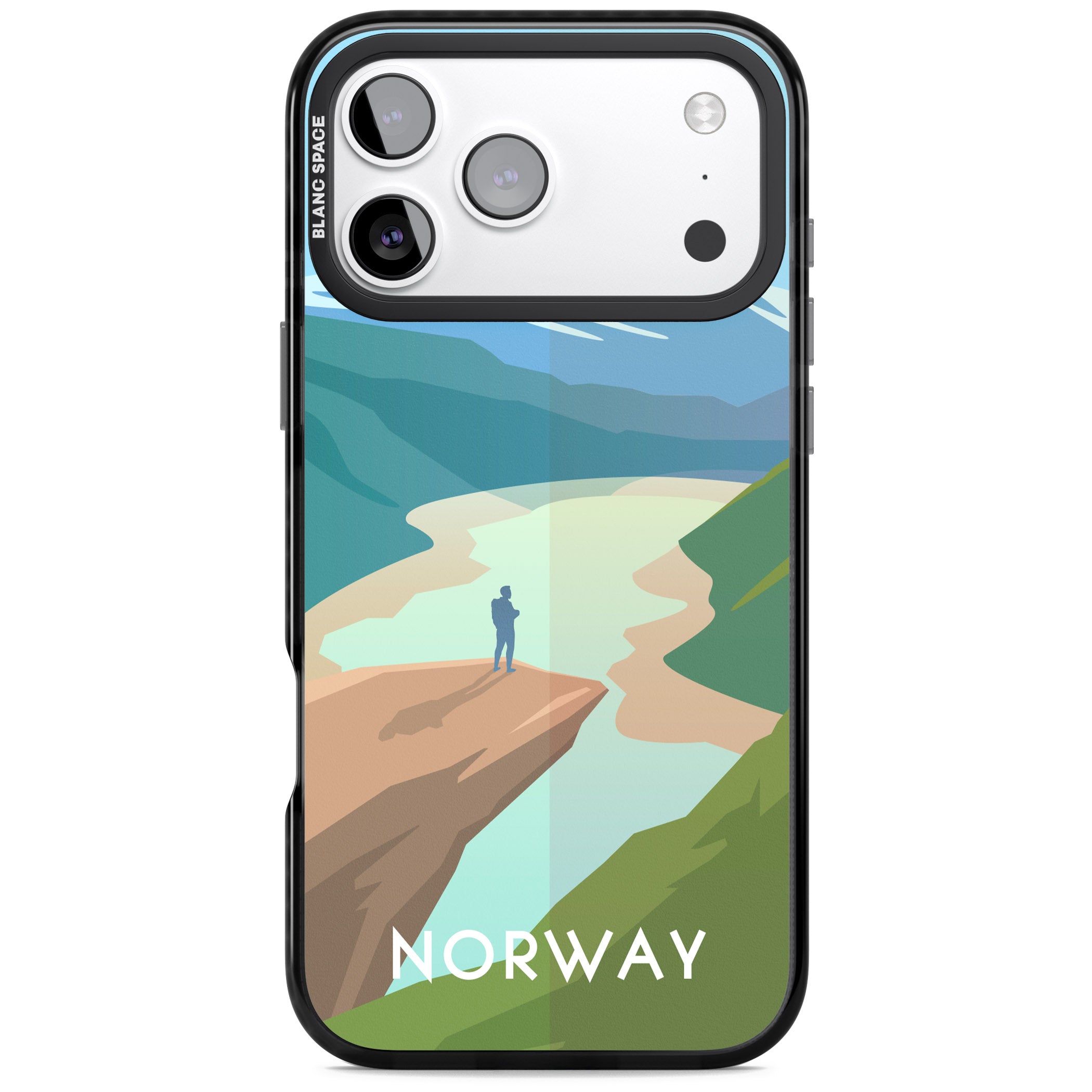 Vintage Travel Poster Norway