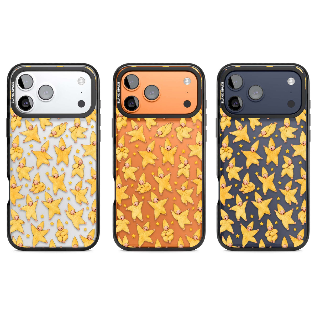 Dancing Star Babies for her iPhone case | Clear Impact case for iPhone 17 Pro, iPhone 17 Pro Max