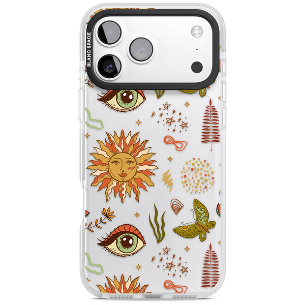 Boho Celestial Sun & Eye Pattern