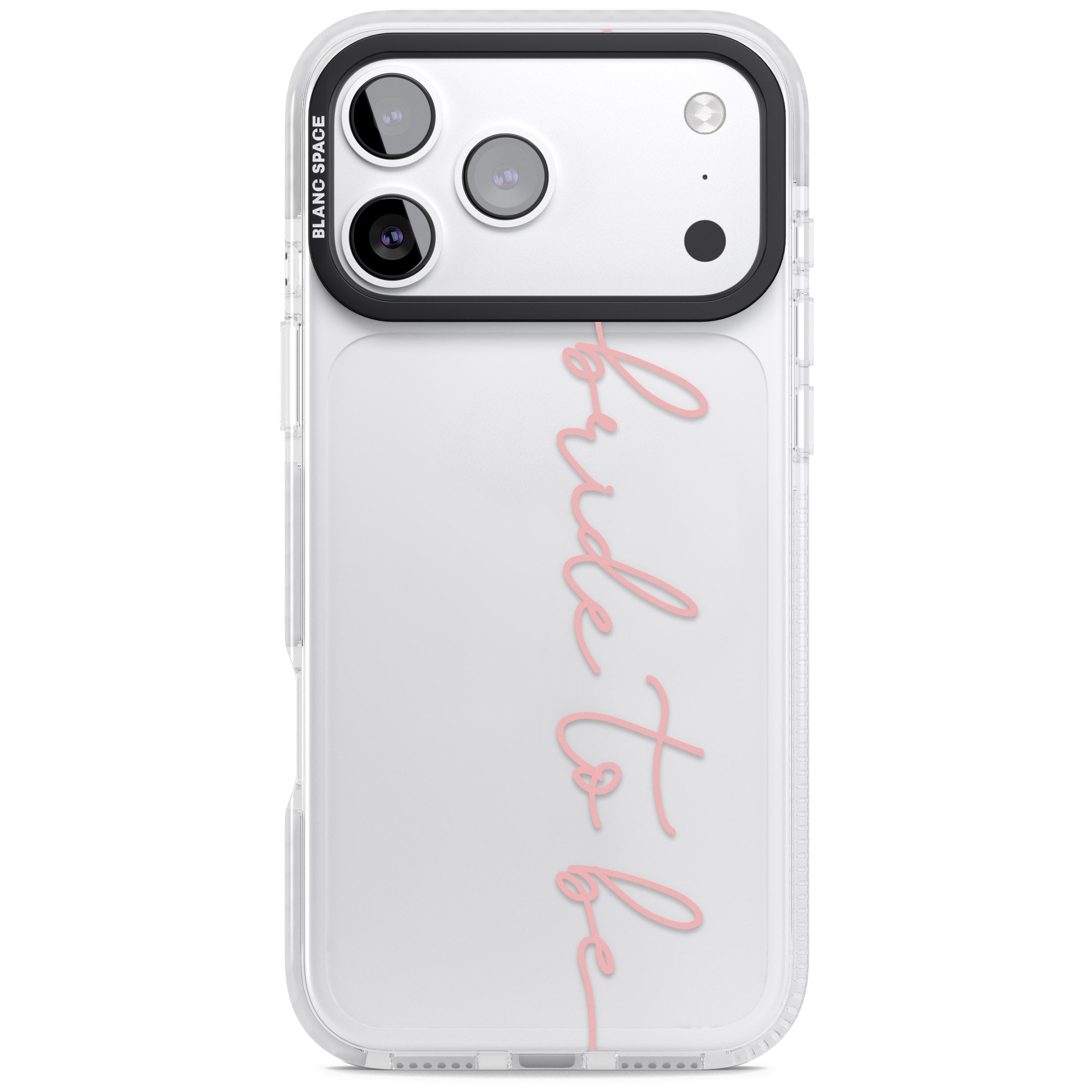 Bride To Be iPhone 17 Pro Impact Clear Phone Case