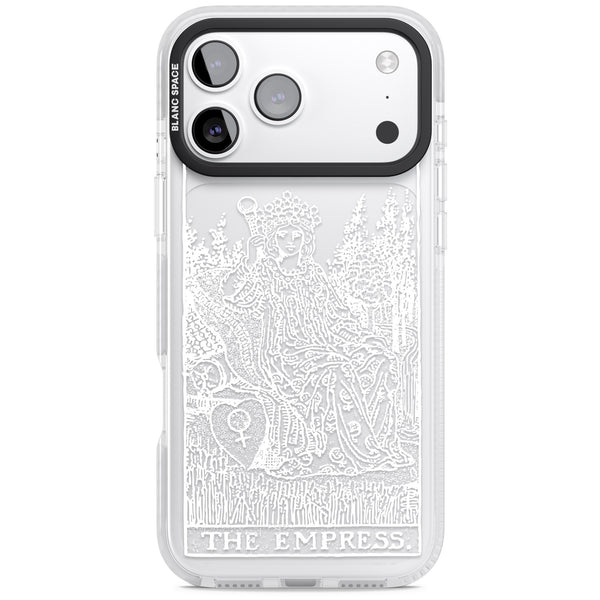 Personalised The Empress Tarot Card (White)
