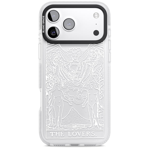 Personalised The Lovers Tarot Card (White)
