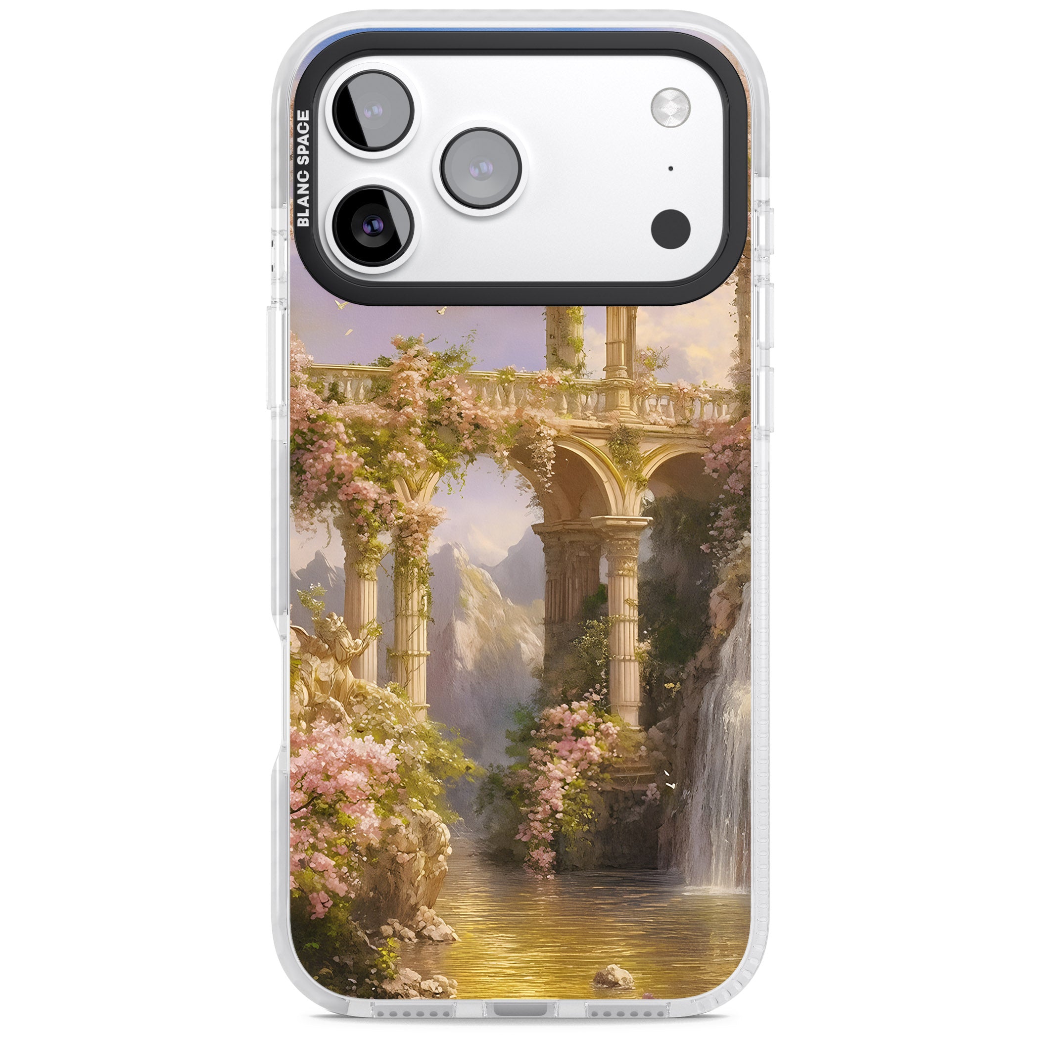 Castle River iPhone 17 Pro Impact Clear Phone Case