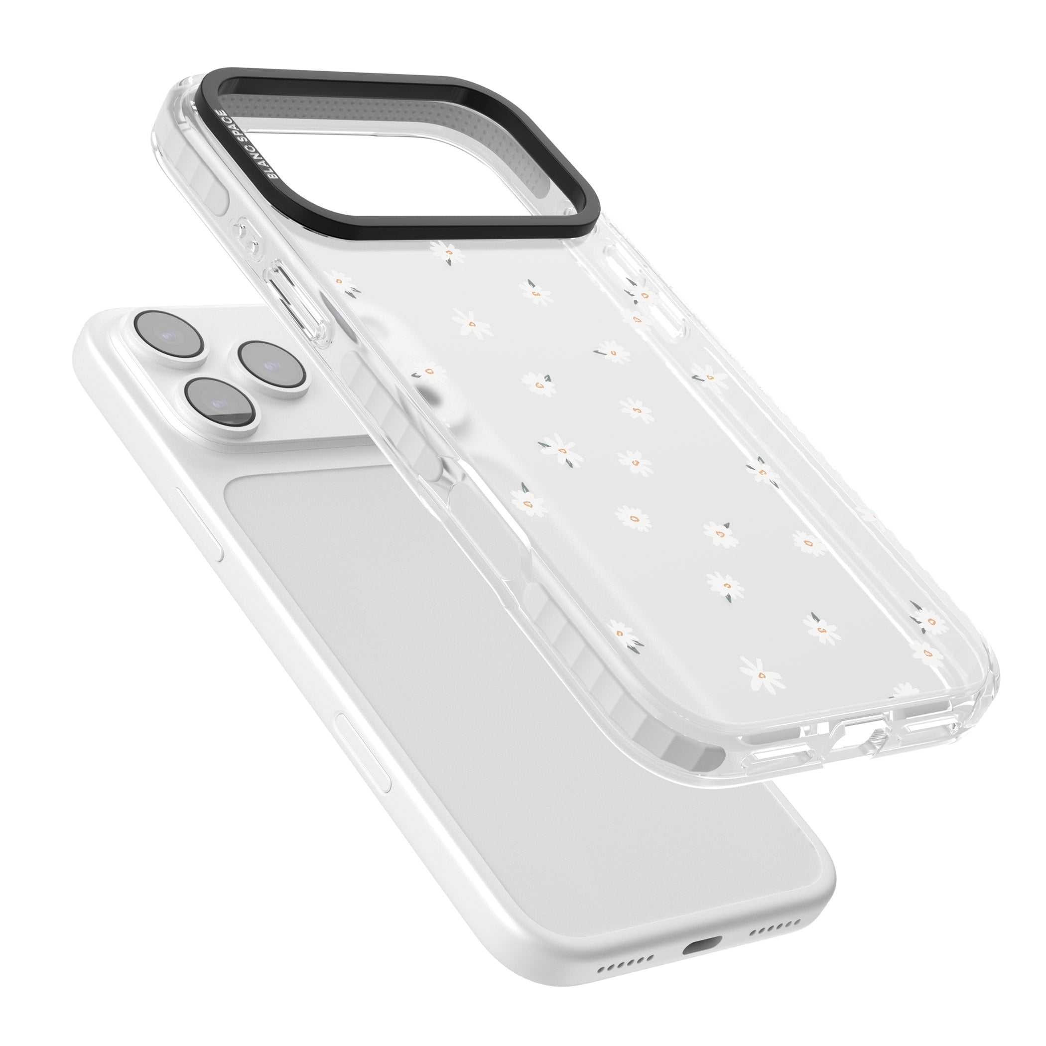 Daisy Dream Clear iPhone 17 Pro Impact Clear Phone Case Colours