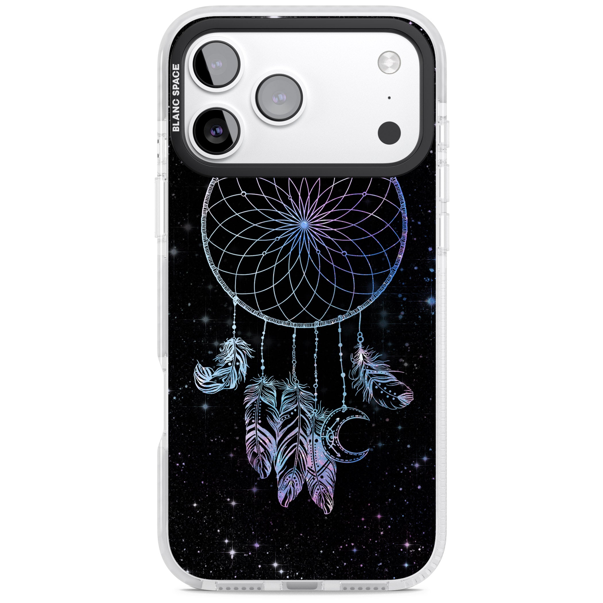 Dreamcatcher Galaxy iPhone 17 Pro Impact Clear Phone Case