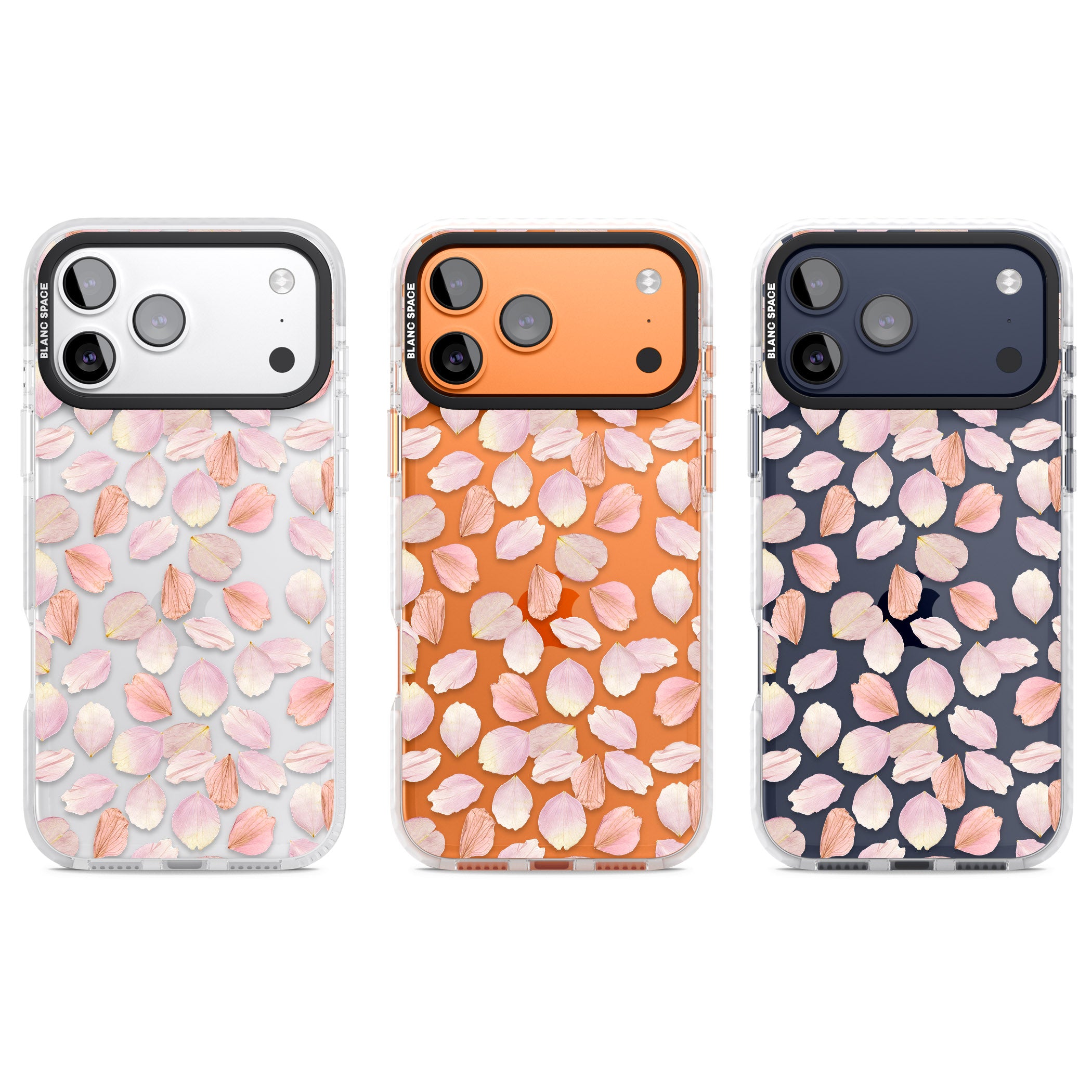 Petal Dream iPhone 17 Pro Impact Clear Phone Case APT Impact Protection