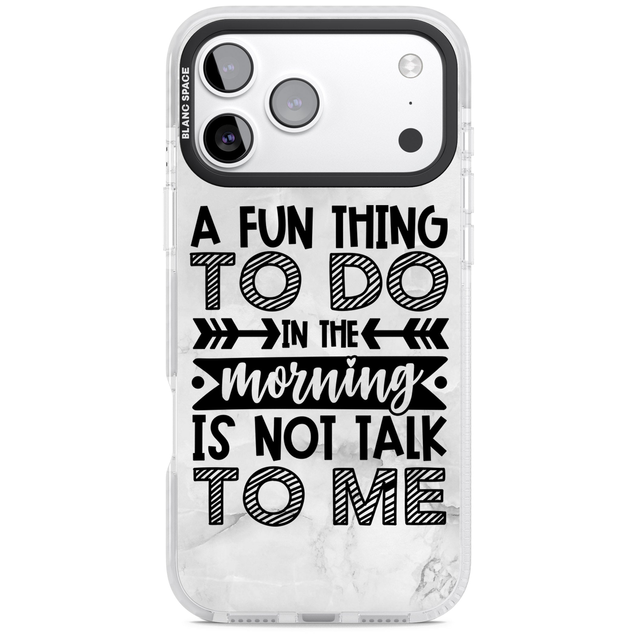 A Fun Thing To Do iPhone 17 Pro Impact Clear Phone Case