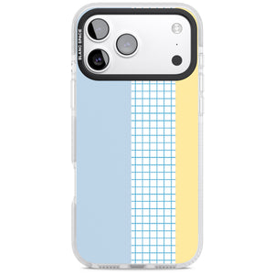 Abstract Grid Blue & Yellow