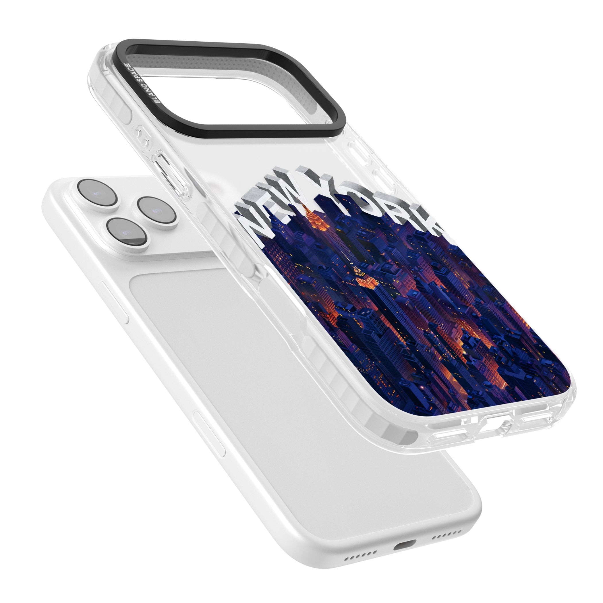 New York City iPhone 17 Pro Impact Clear Phone Case Colours
