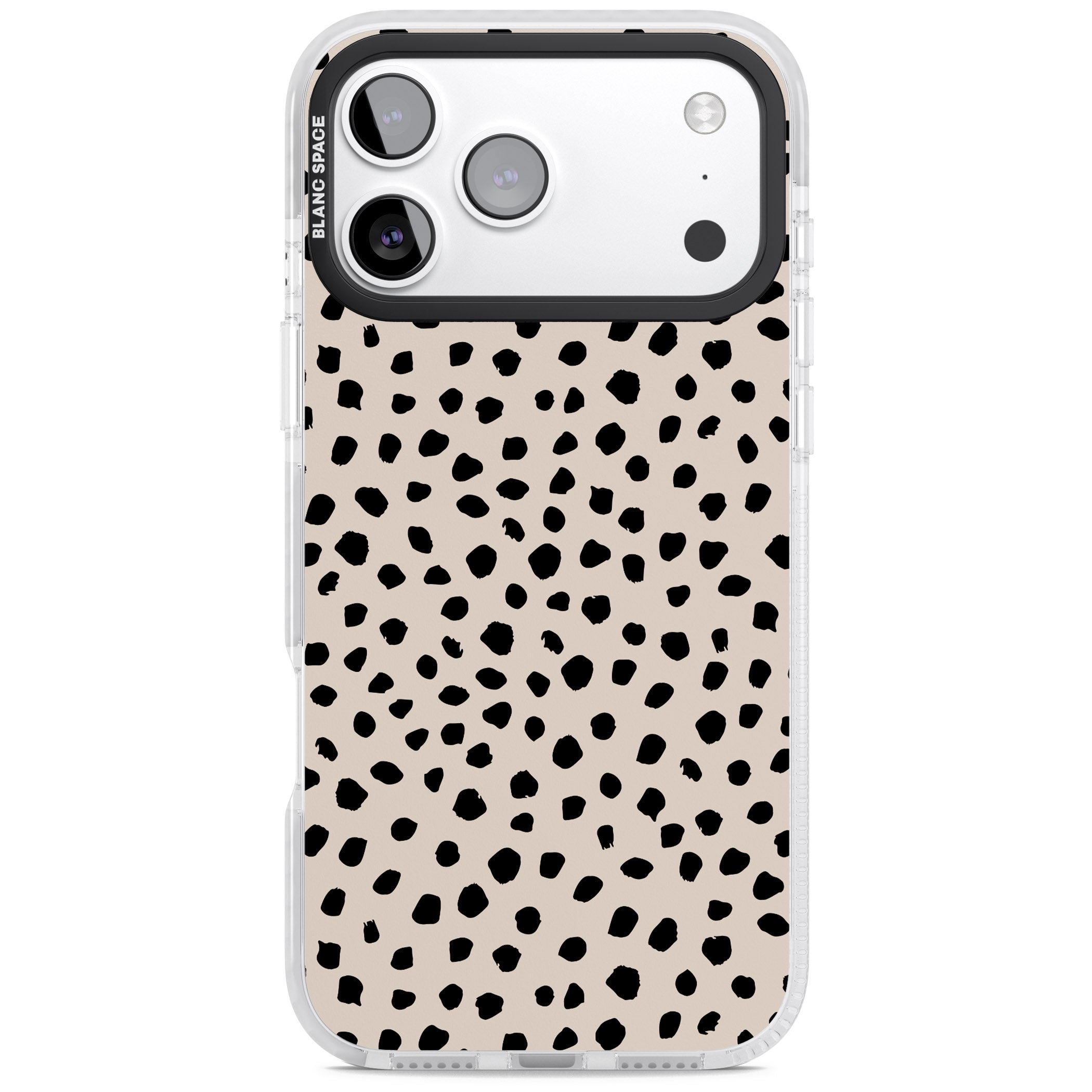 Almond Latte iPhone 17 Pro Impact Clear Phone Case