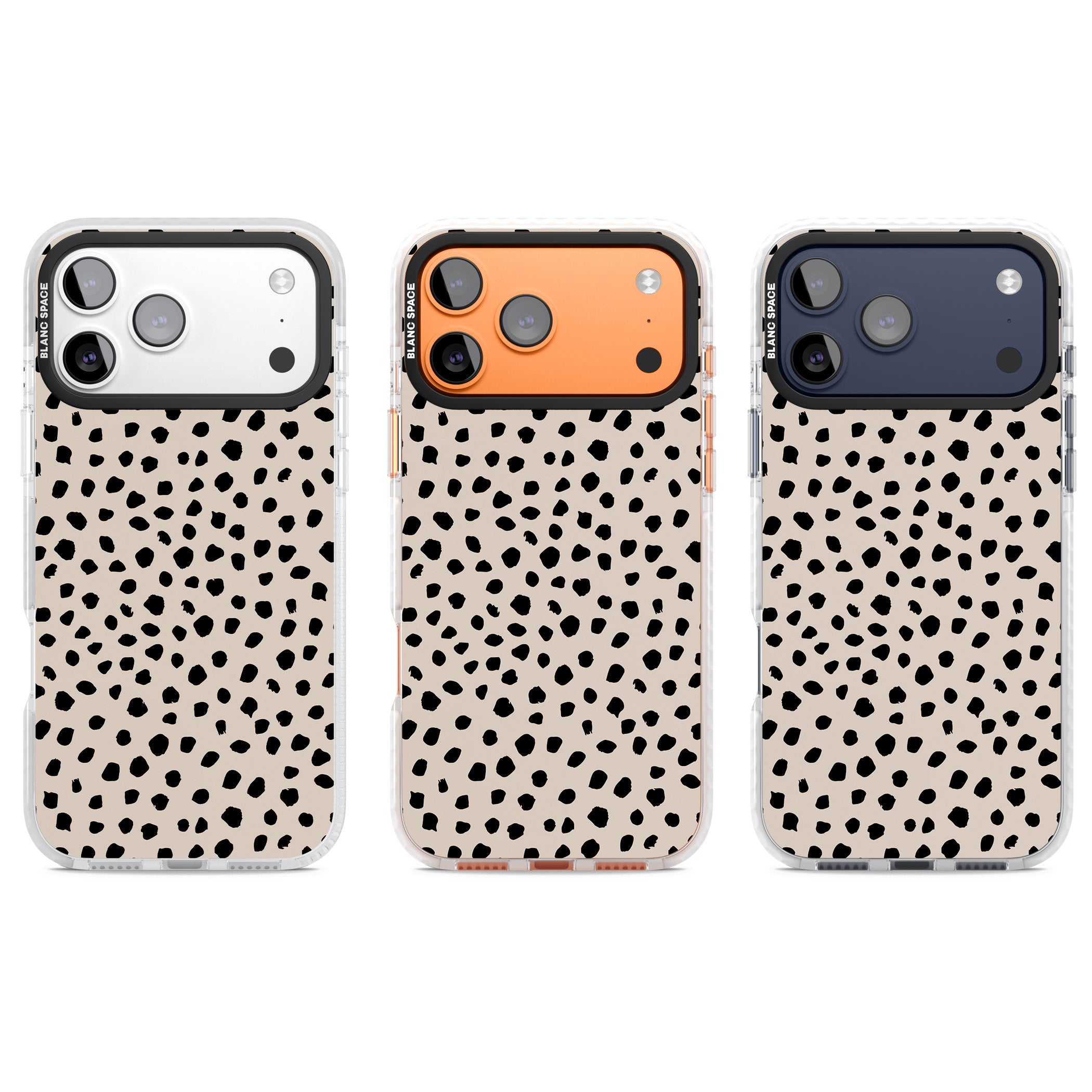 Almond Latte iPhone 17 Pro Impact Clear Phone Case APT Impact Protection