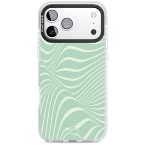Mint Green Distorted Line