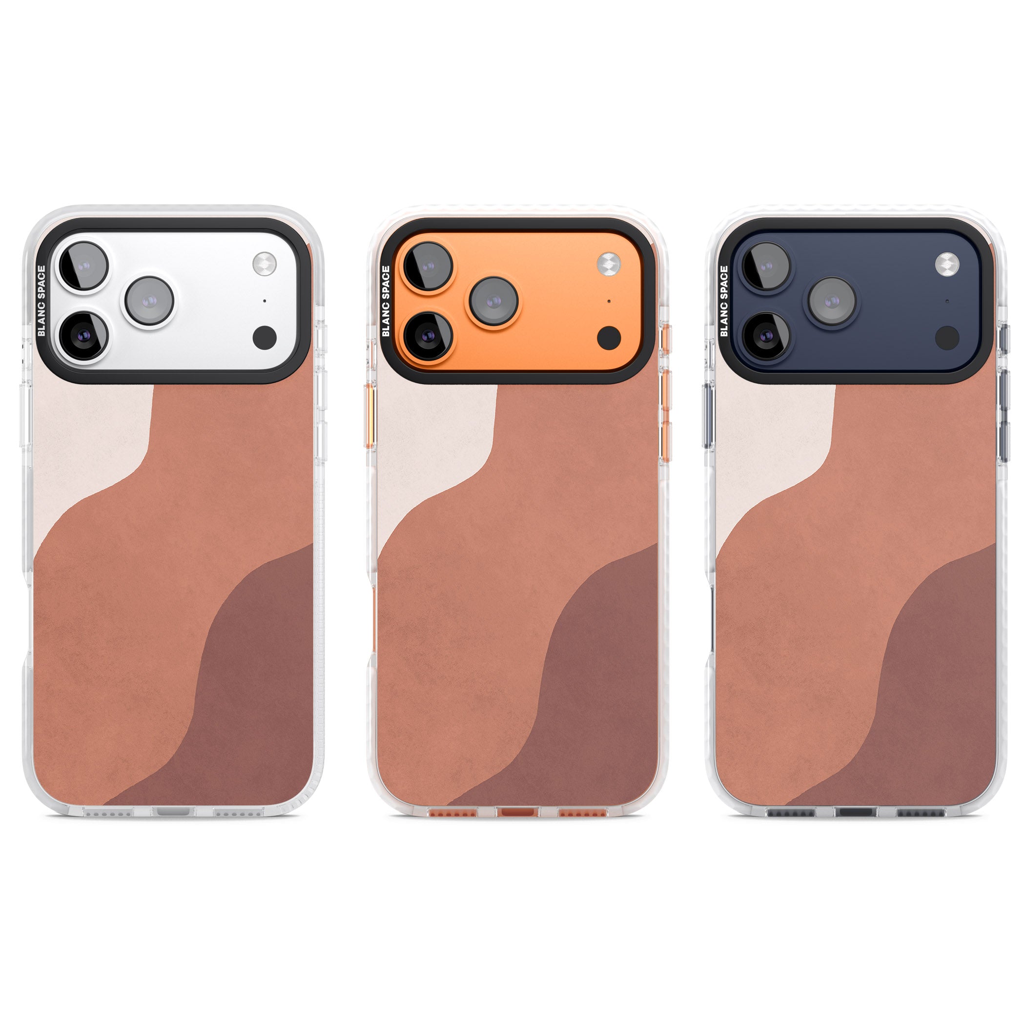 Lush Abstract Watercolour Design #3 iPhone 17 Pro Impact Pro Clear Phone Case APT Impact Protection