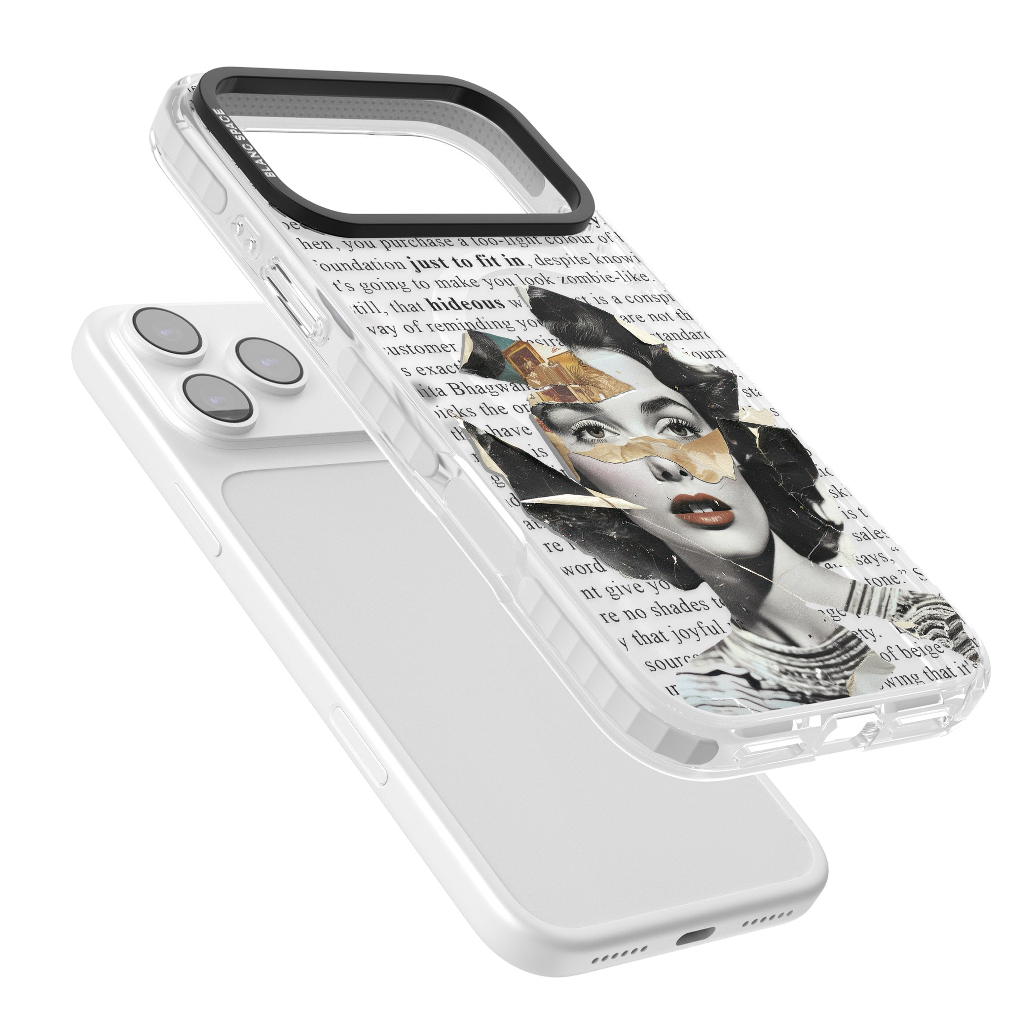 Beauty Is Within iPhone 17 Pro Impact Pro Clear Phone Case Colours