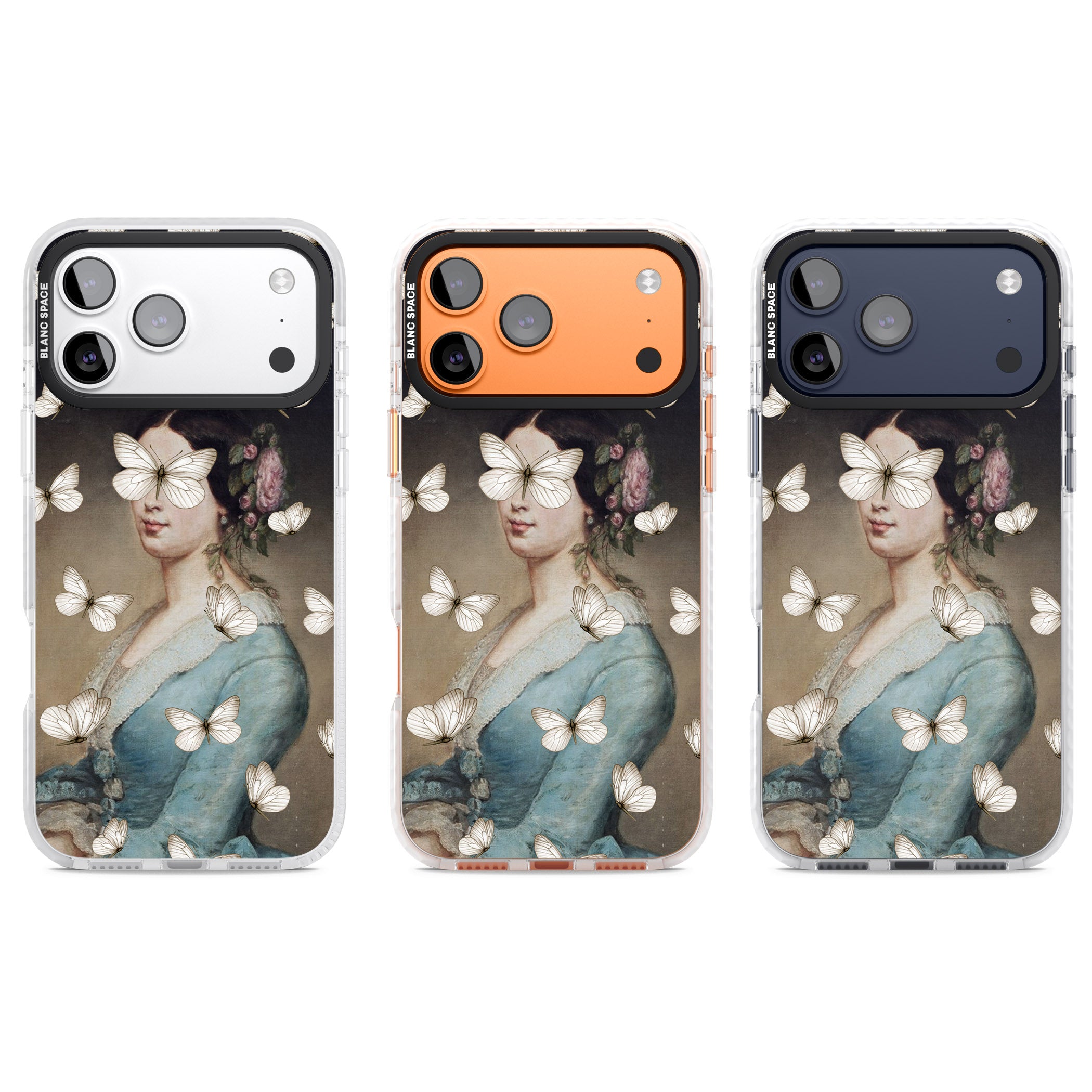 Butterfly Beauty iPhone 17 Pro Impact Pro Clear Phone Case APT Impact Protection