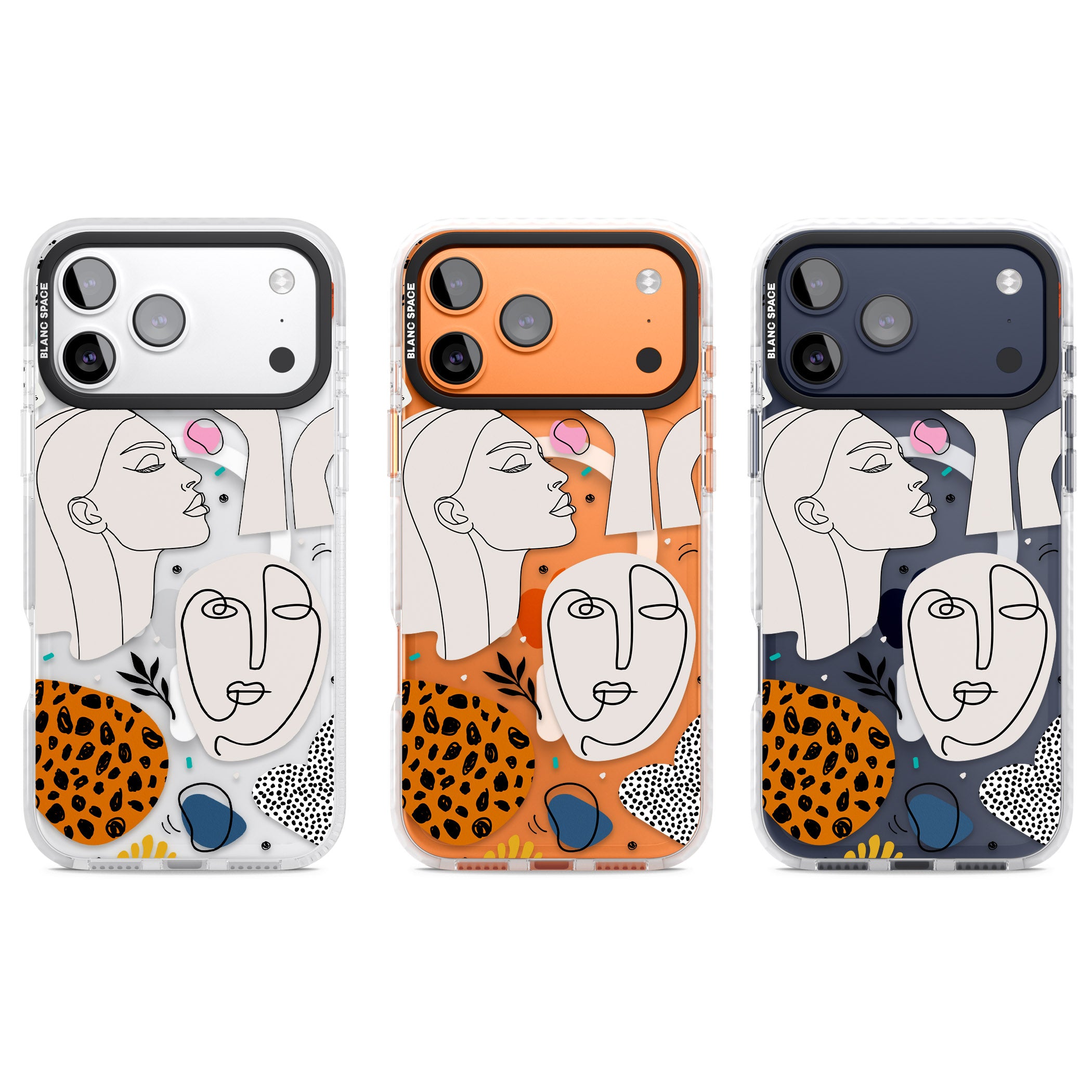 Artistic Expression Scrapbook iPhone 17 Pro Impact Pro Clear Phone Case APT Impact Protection