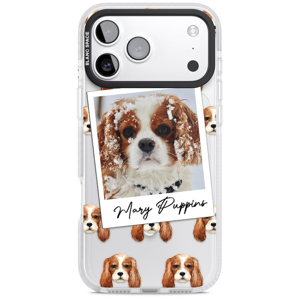 Personalised Cavalier King Charles Instant Camera Photo