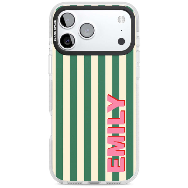 Personalised Wimbledon Stripe