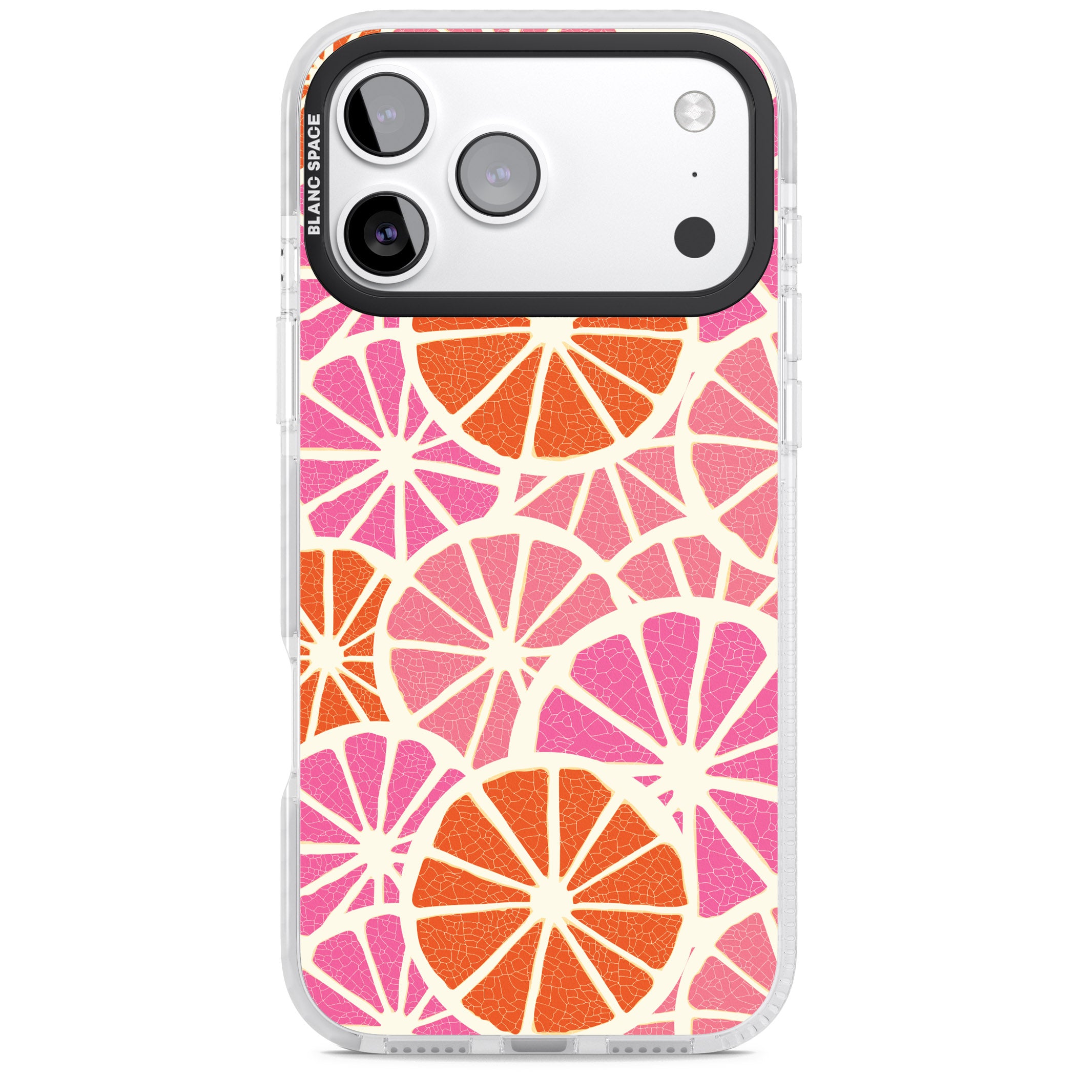 Citrus Slices iPhone 17 Pro Impact Pro Clear Phone Case