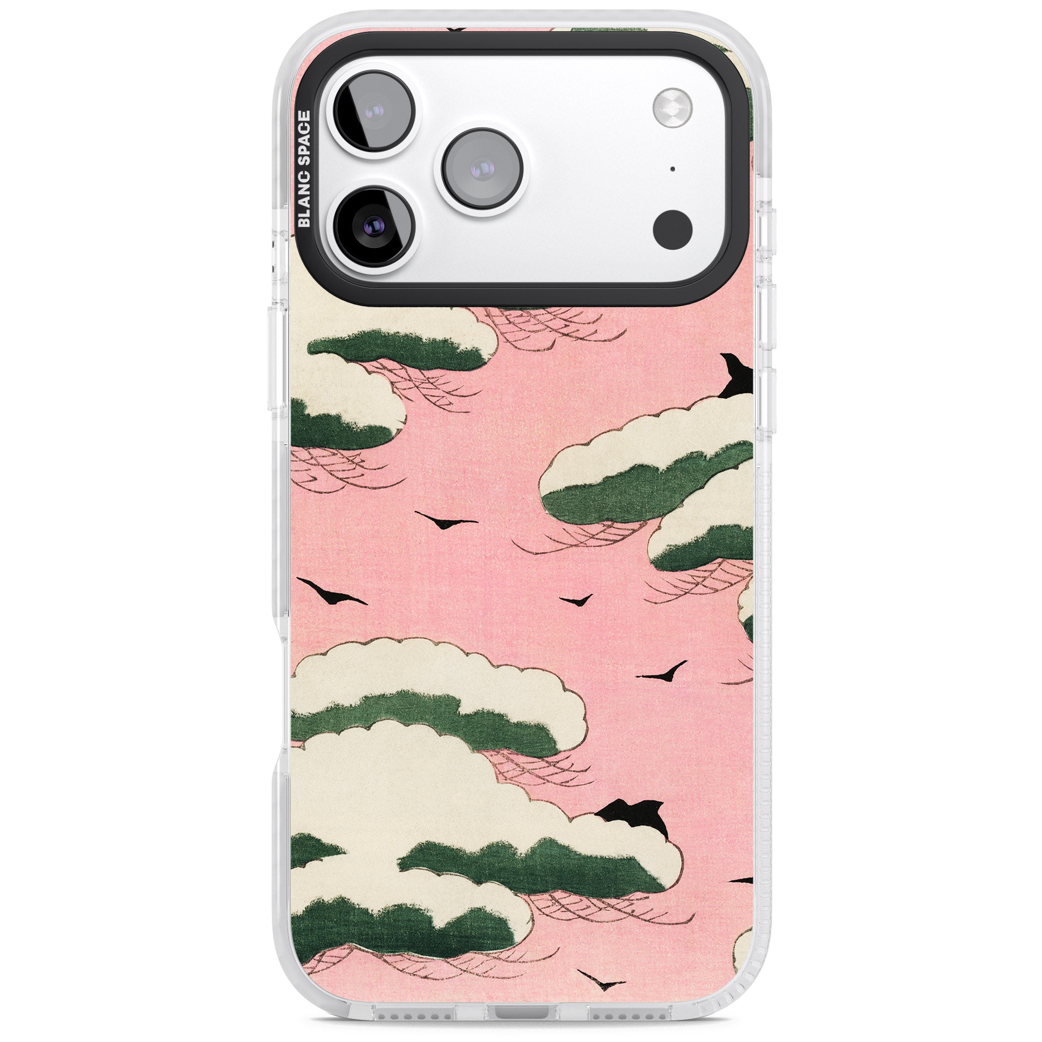 Japanese Pink Sky iPhone 17 Pro Impact Pro Clear Phone Case