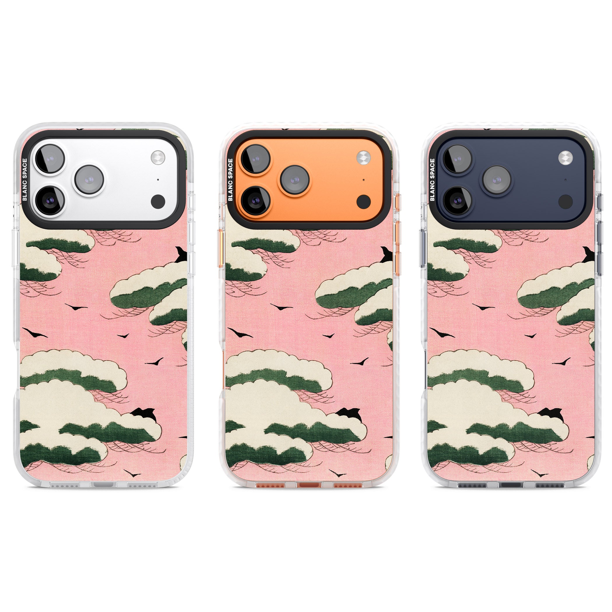 Japanese Pink Sky iPhone 17 Pro Impact Pro Clear Phone Case APT Impact Protection