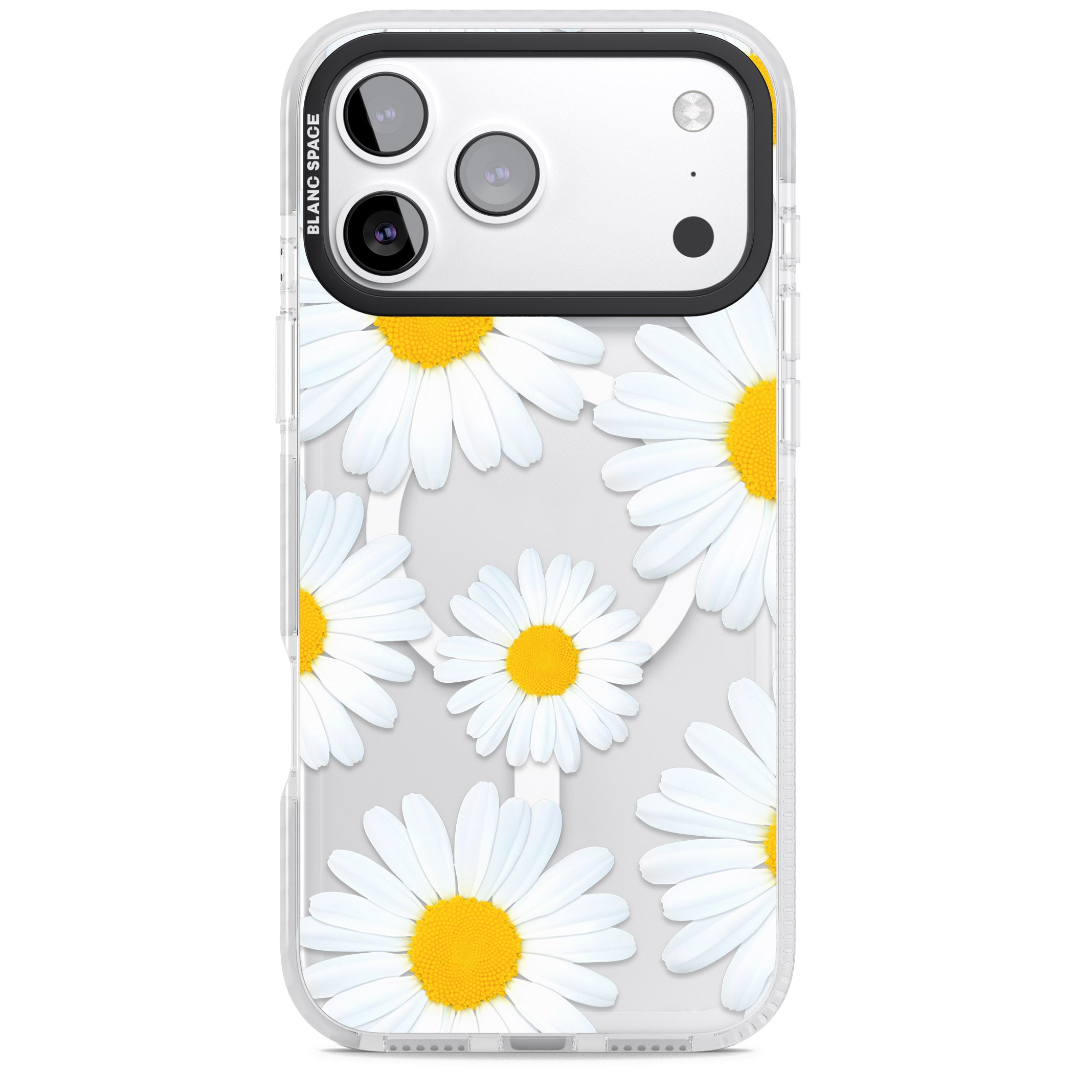 Summer Daisy iPhone 17 Pro Impact Pro Clear Phone Case