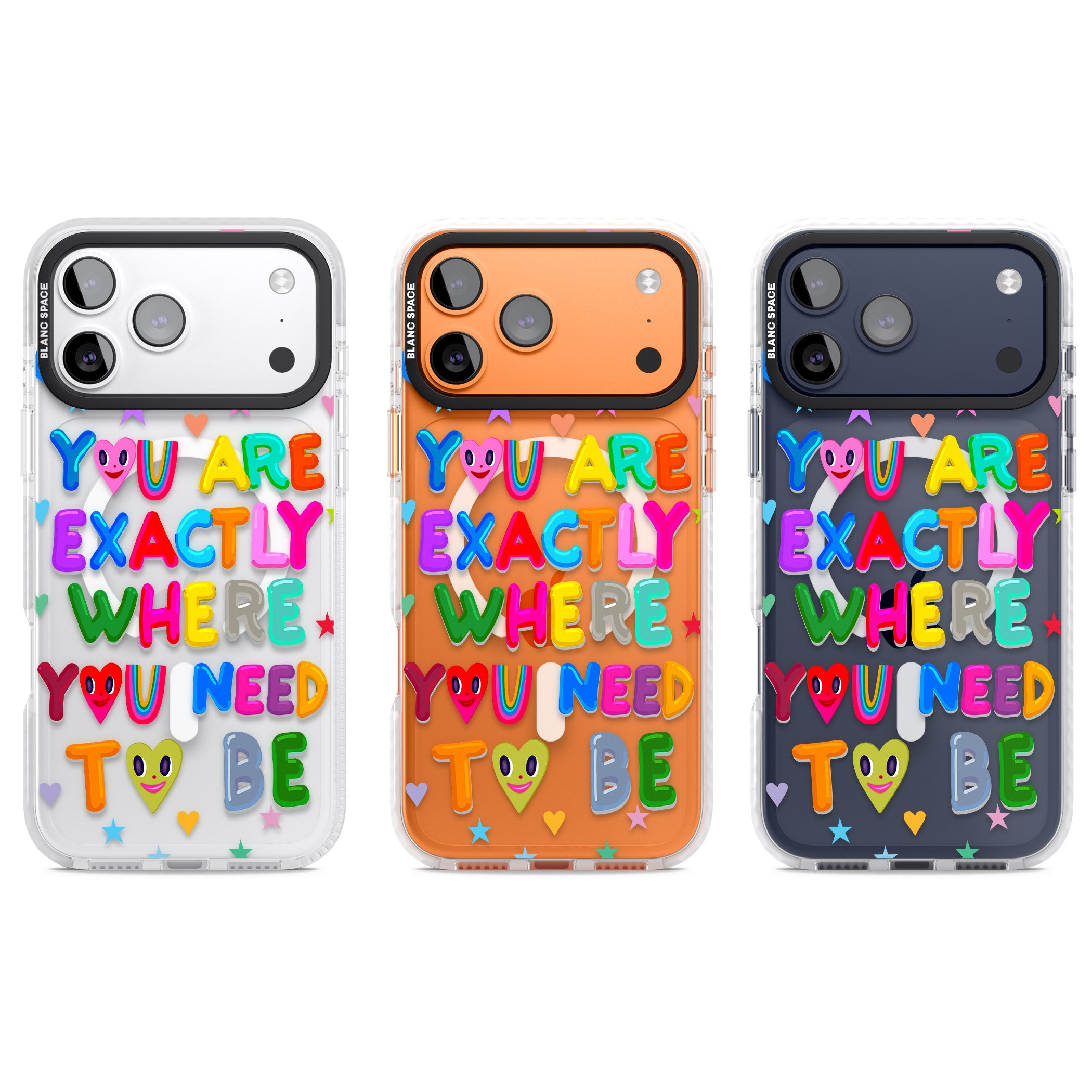 Exactly Where You Need To Be iPhone 17 Pro Impact Pro Clear Phone Case APT Impact Protection