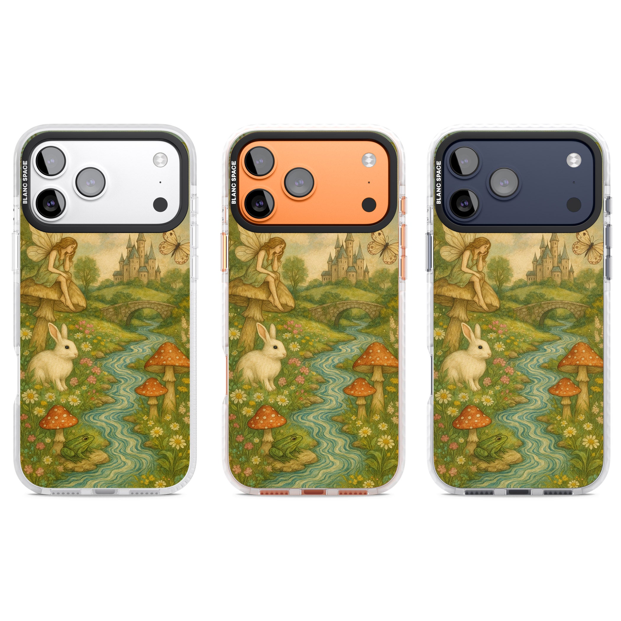 Castle Fairy iPhone 17 Pro Impact Pro Clear Phone Case APT Impact Protection