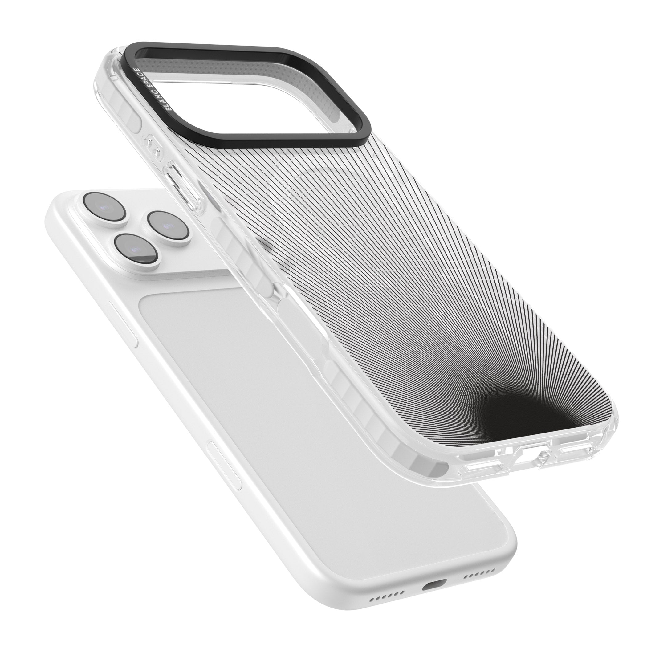 Linear Sunburst iPhone 17 Pro Impact Pro Clear Phone Case Colours