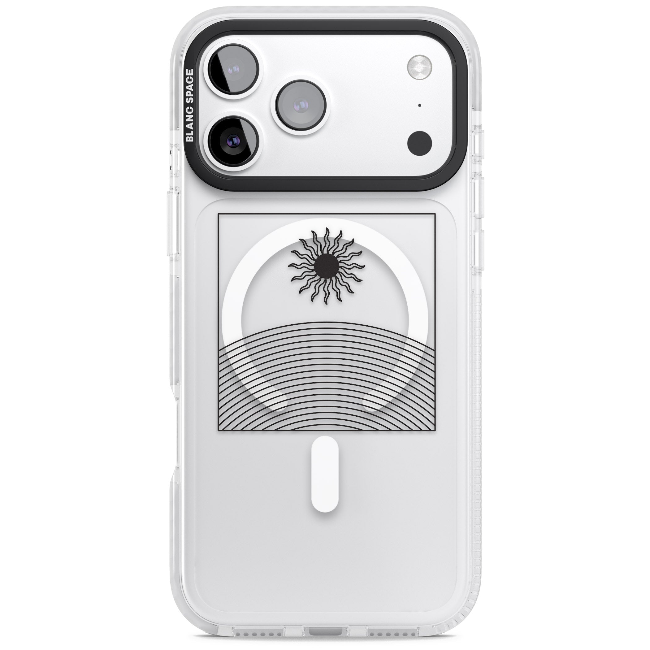 Cosmic Radiance iPhone 17 Pro Impact Pro Clear Phone Case