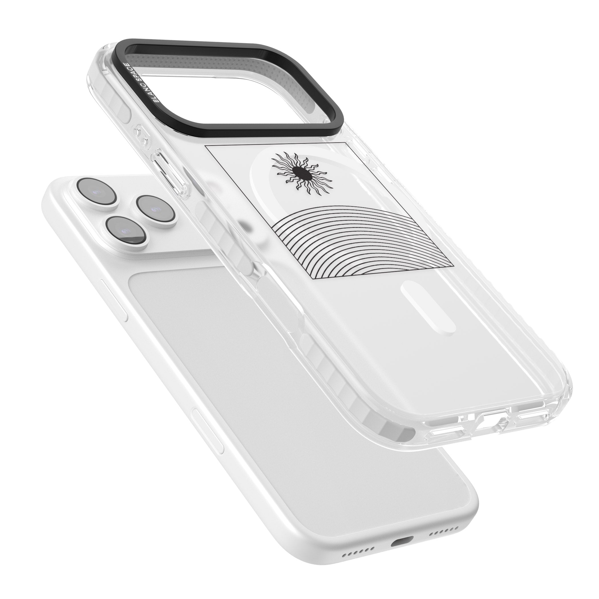 Cosmic Radiance iPhone 17 Pro Impact Pro Clear Phone Case Colours