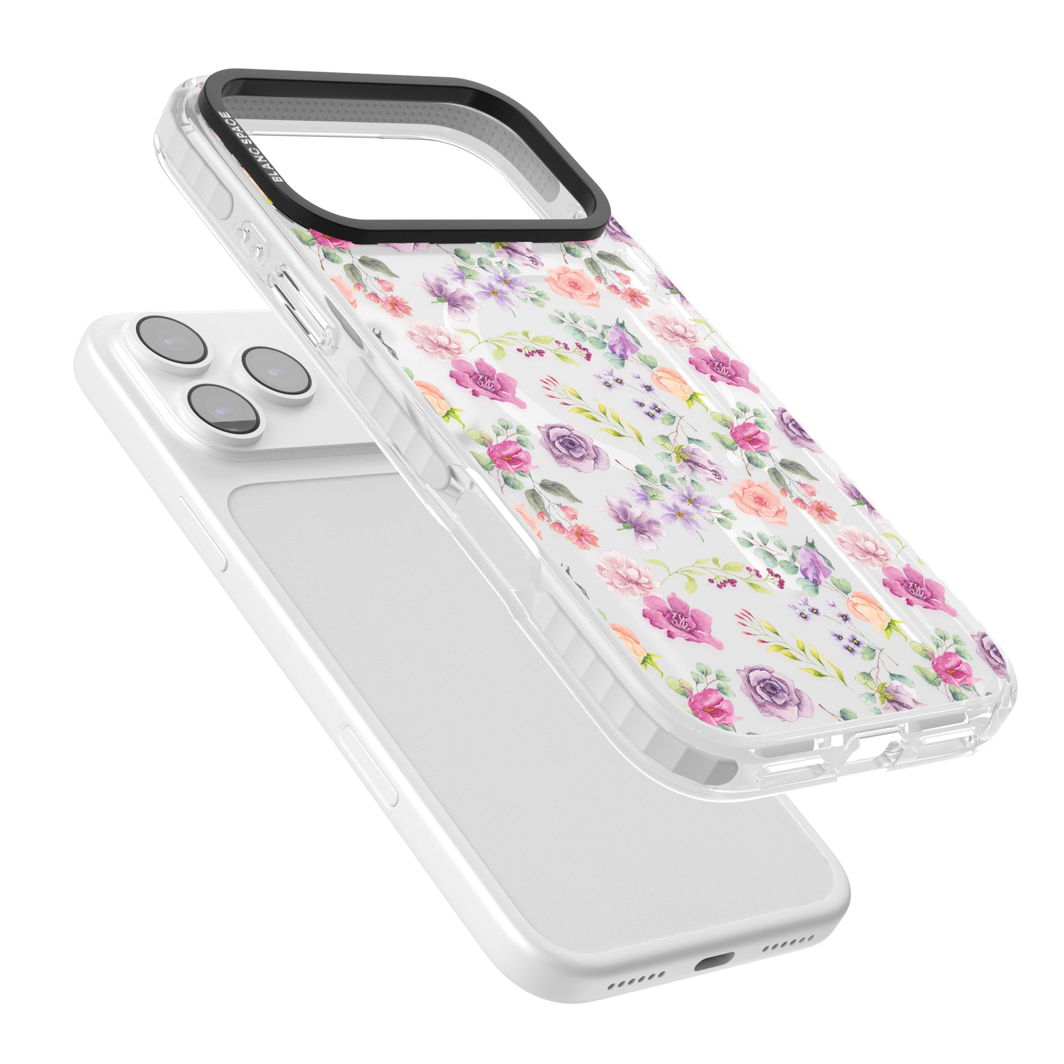 Sunday Flowers iPhone 17 Pro Impact Pro Clear Phone Case Colours