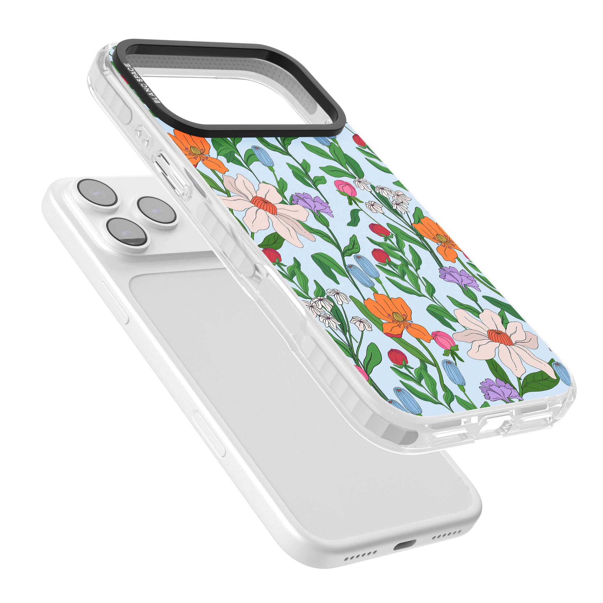 Full Bloom Background iPhone 17 Pro Impact Pro Clear Phone Case Colours