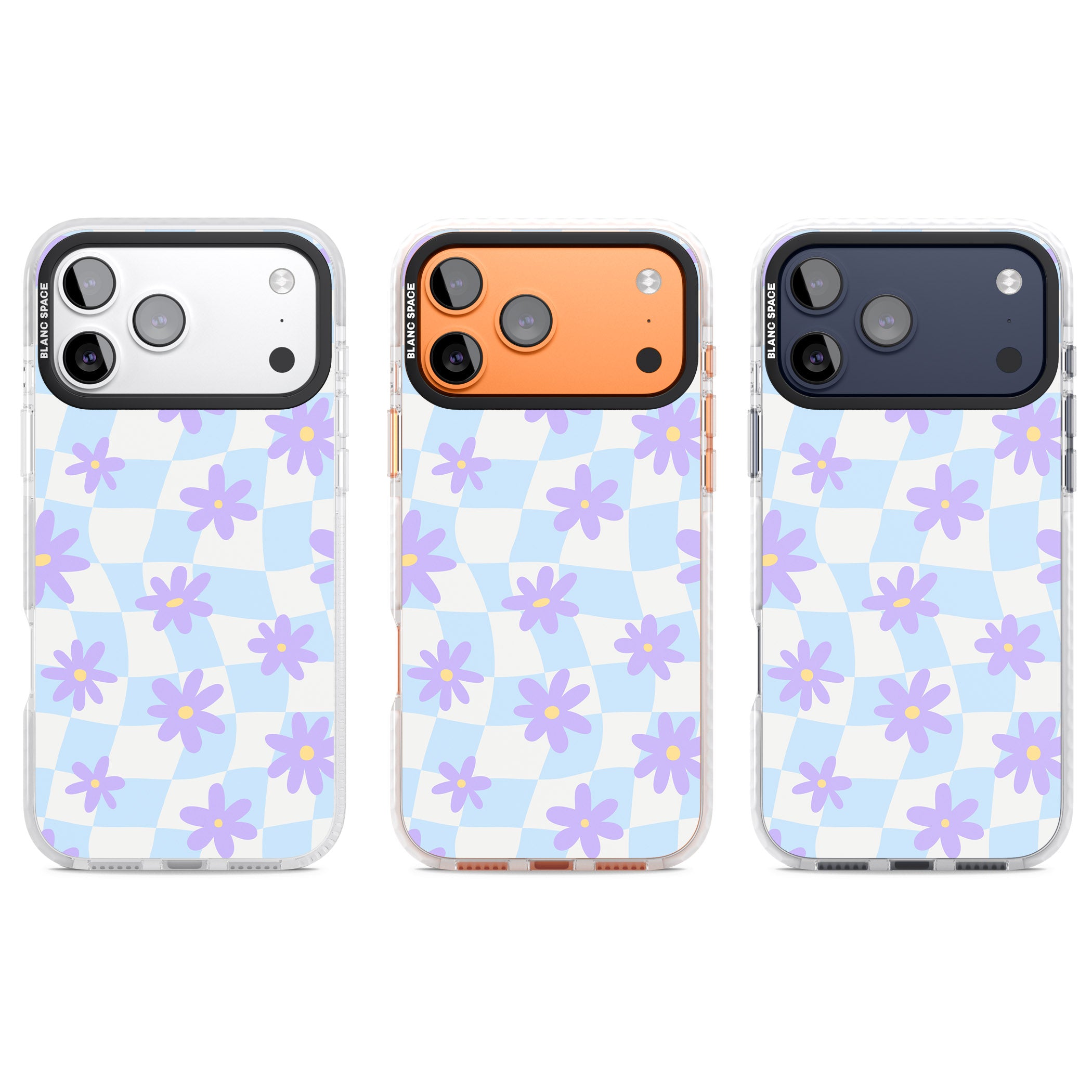 Serene Skies & Flowers iPhone 17 Pro Impact Pro Clear Phone Case APT Impact Protection