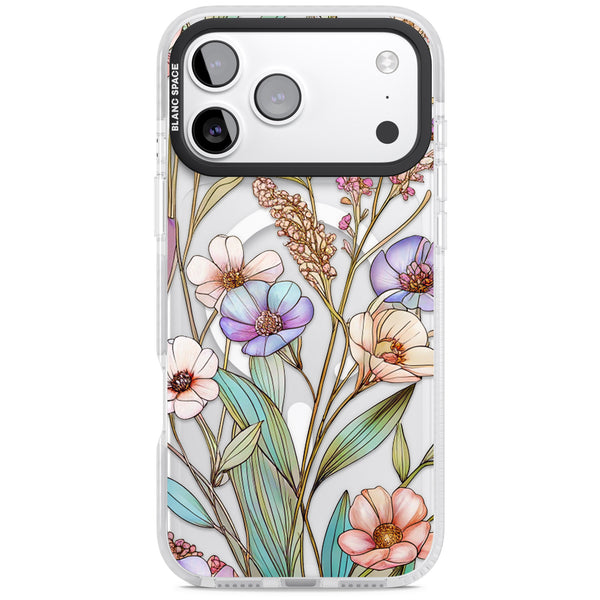 Glass Summer Flowers